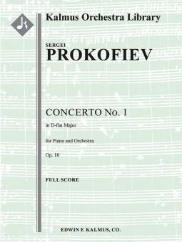 Concerto for Piano No. 1 in D-flat op. 10 