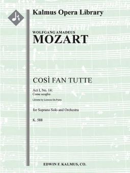 Cosi fan Tutte, K. 588: No. 14: Act I, Aria: Come scoglio 