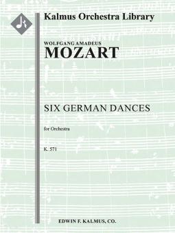 6 German Dances, K. 571 