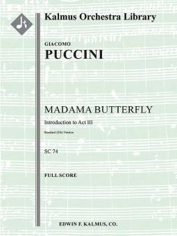 Madama Butterfly, Act III (3): Introduction 