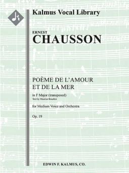 Poeme de l'Amour et de la Mer op. 19 