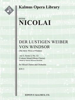 Der lustigen Weiber von Windsor Act 3, Scene 2, No. 12 