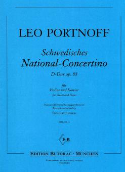 Schwedisches National-Concertino G-Dur op. 88 