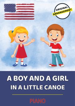 A Boy And A Girl In A Little Canoe 