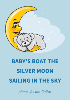 Baby's Boat The Silver Moon Sailing In The Sky 