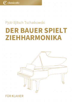 Der Bauer spielt Ziehharmonika 