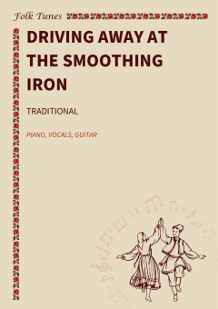 Driving away at the smoothing iron 