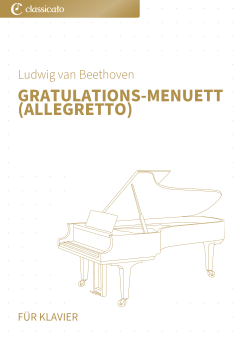 Gratulations-Menuett (Allegretto) 