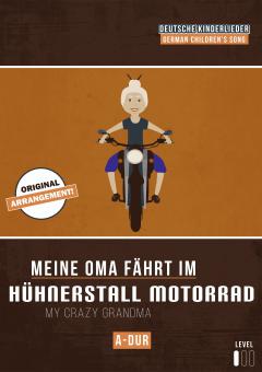 Meine Oma fährt im Hühnerstall Motorrad 