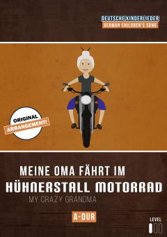 Meine Oma fährt im Hühnerstall Motorrad 