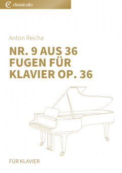 Nr. 9 aus 36 Fugen für Klavier op. 36 