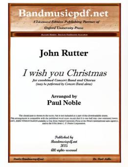 I wish you Christmas 