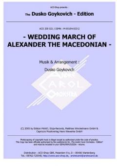 Wedding March Of Alexander The Macedonian Standard