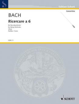 Ricercare a 6 c-Moll BWV 1079 Standard