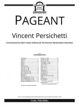 Pageant, Op. 59 