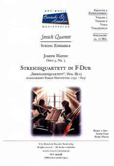 Streichquartett in F-Du op. 3, Nr. 5, Hob. III:17 