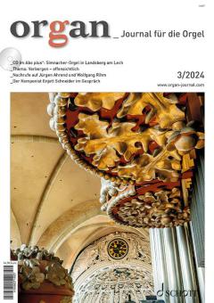 organ - Journal für die Orgel 2024/03 