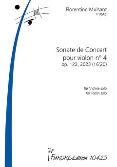 Sonate de Concert no. 4 op. 122 