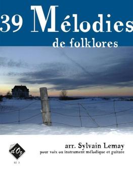 39 Mélodies de folklore 
