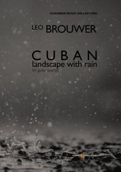 Cuban landscape with rain 