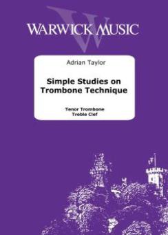 Simple Studies on Trombone Technique Treble Clef 