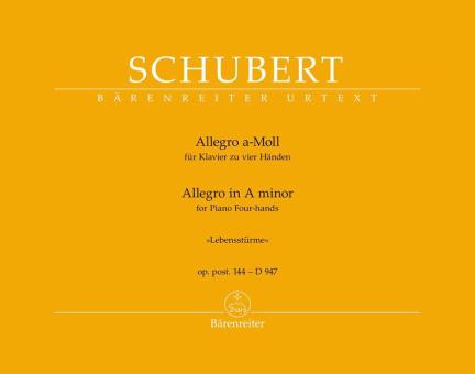 Allegro a-Moll op. post. 144 D 947 "Lebensstürme" Standard