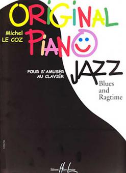 Original piano jazz, blues, rag 