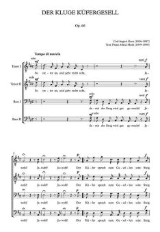 Der kluge Küfergesell op. 60 Standard