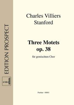 Three Motets op. 38 Standard