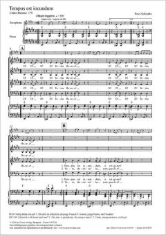 Tempus est iocundum Standard