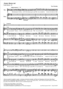 Amor durus est Standard