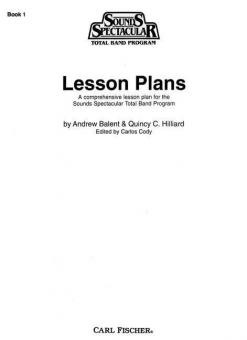Sounds Spectacular Lesson Plans #1 