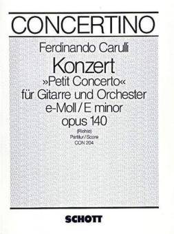 Konzert e-Moll op. 140 Standard