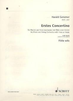 Erstes Concertino GeWV 158 Standard