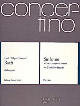 Sinfonie A-Dur Wq 182/4 Standard