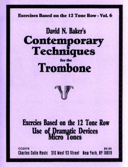 Contemporary Techniques For The Trombone 6 