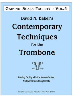 Contemporary Techniques For The Trombone 4 