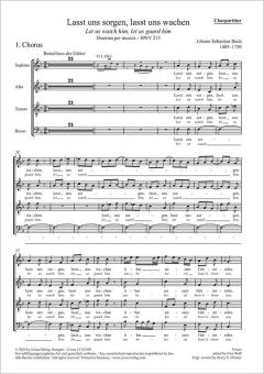 Lasst uns sorgen, lasst uns wachen BWV 213 