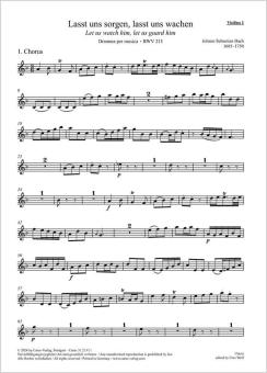 Lasst uns sorgen, lasst uns wachen BWV 213 Standard