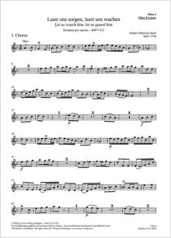 Lasst uns sorgen, lasst uns wachen BWV 213 Standard