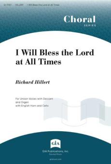 I Will Bless the Lord at All Times 