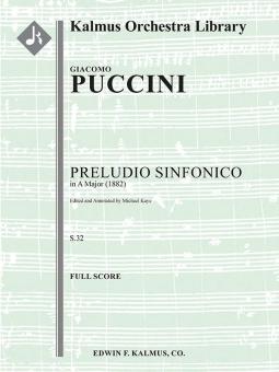 Preludio Sinfonico in A, S. 32 