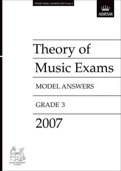 Theory Of Music Exam Model Answers - Gr 3 (2007) 