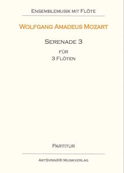 Serenade 3 in D-Dur KV 439b 