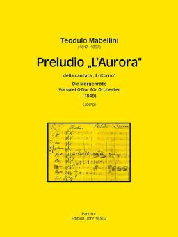 Preludio "L'Aurora" della cantata "Il ritorno" G-Dur 