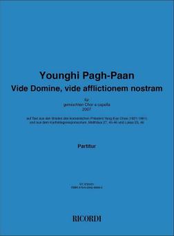 Vide Domine, vide afflictionem nostram 