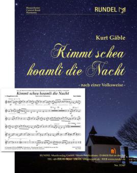 Kimmt schea hoamli die Nacht 