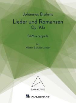 Lieder und Romanzen op. 93a 