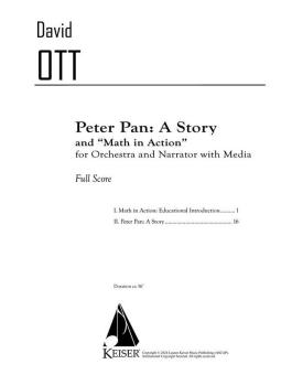 Peter Pan: A Story and Math In Action 