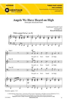 Angels We Have Heard on High 